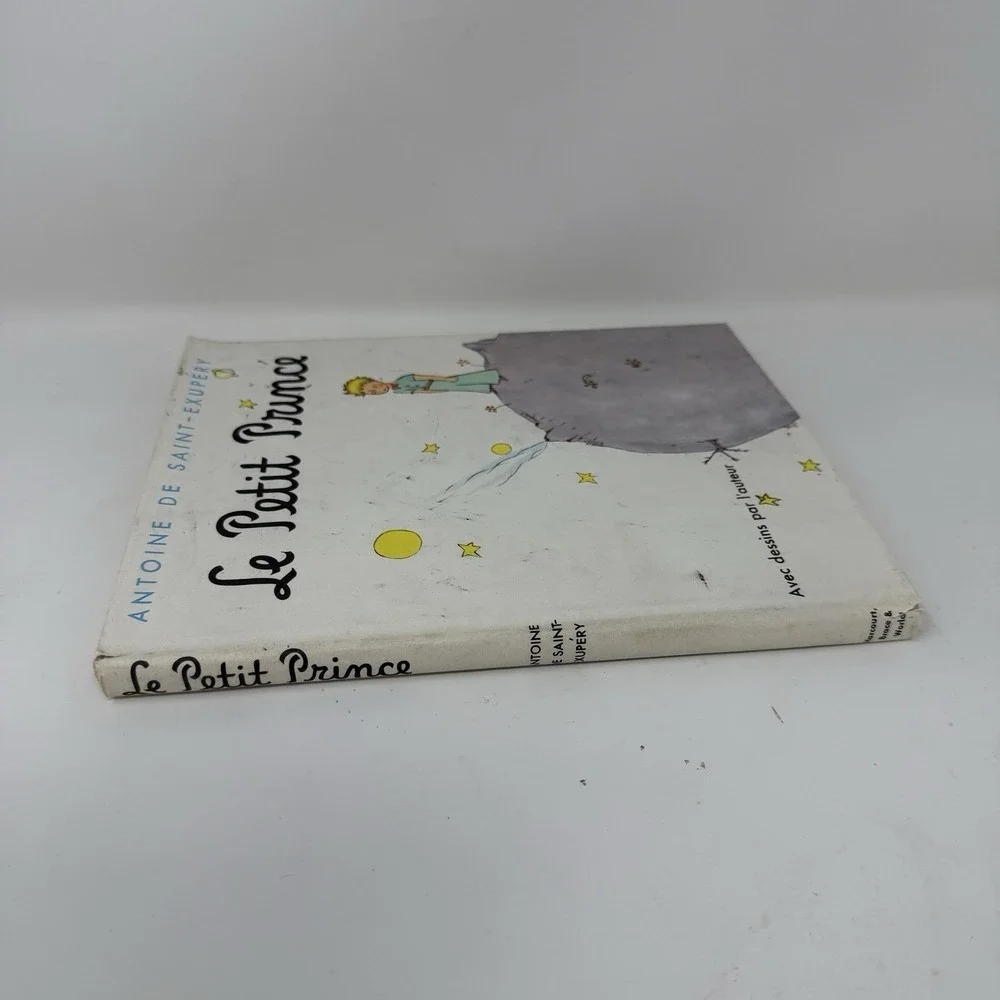 Le Petit Prince/Antoine de Saint-Exupery ~ Vintage 1971 HCDJ ~ Written in French